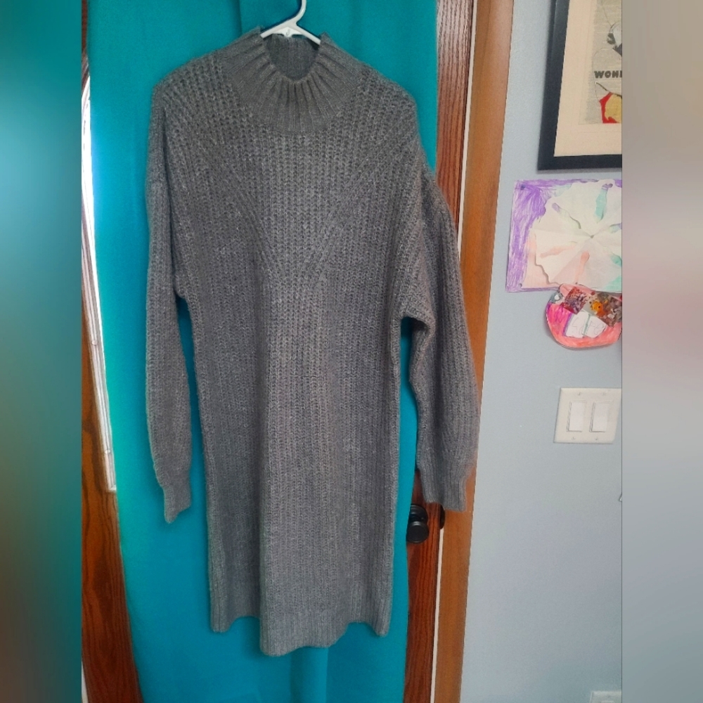 L Tall Mockneck Sweater dress